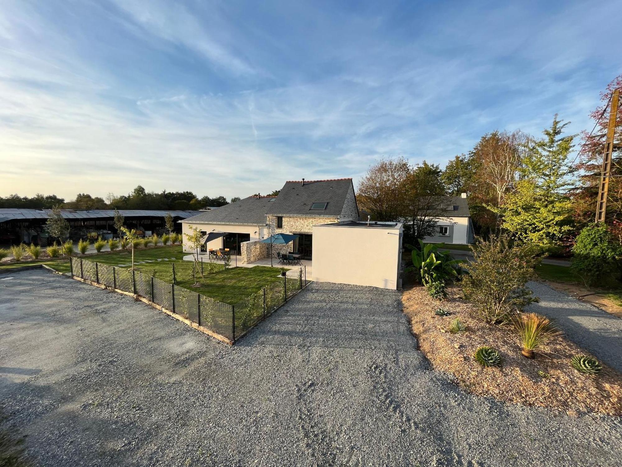 Gite Familial Renove Pres Du Canal De Nantes Avec Jardin, Terrasse, Wifi Et Chambres Mansardees - Fr-1-306-1263 Nort-sur-Erdre  Extérieur photo