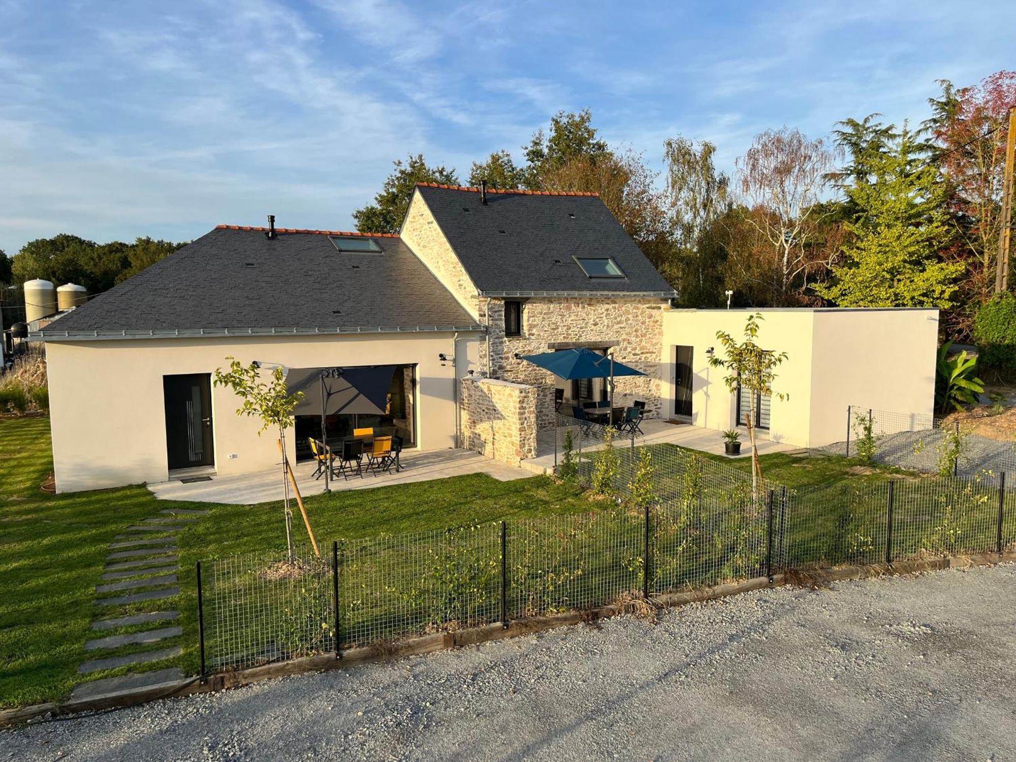 Gite Familial Renove Pres Du Canal De Nantes Avec Jardin, Terrasse, Wifi Et Chambres Mansardees - Fr-1-306-1263 Nort-sur-Erdre  Extérieur photo